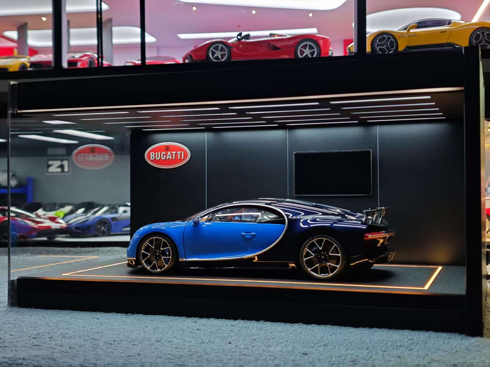 RP MODELS 1/18 Model Garage Scene AS-01