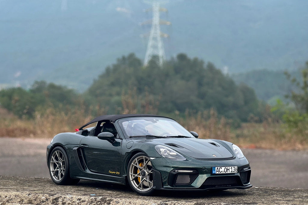 Norev Porsche Spyder RS Covertible Roof Top