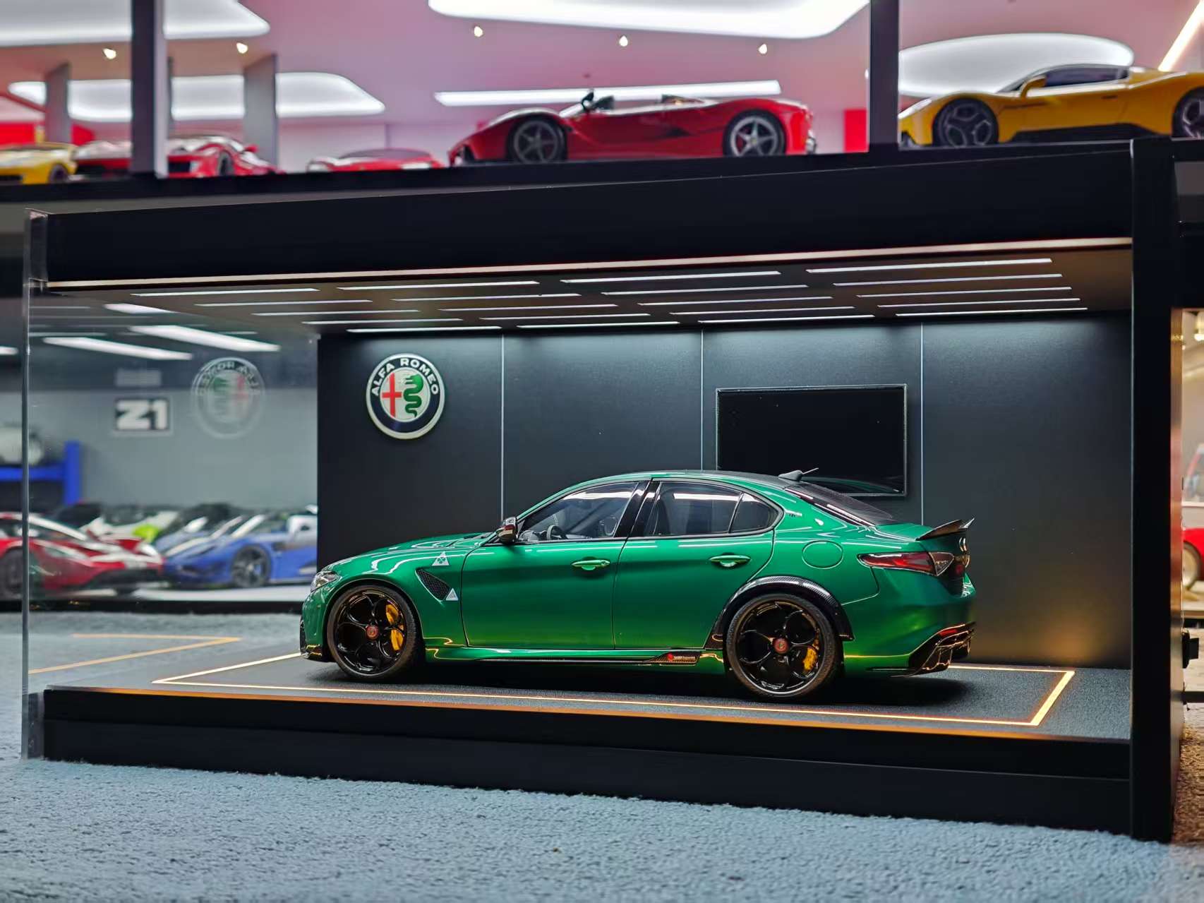 RP MODELS 1/18 Model Garage Scene AS-01