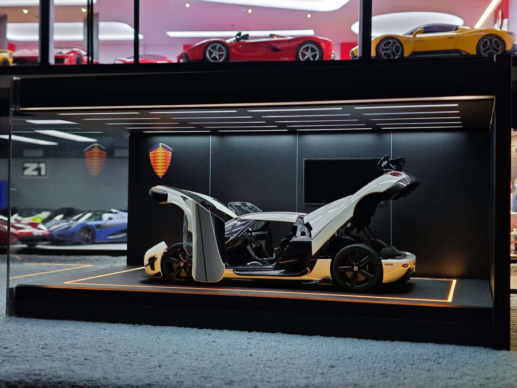 RP MODELS 1/18 Model Garage Scene AS-01