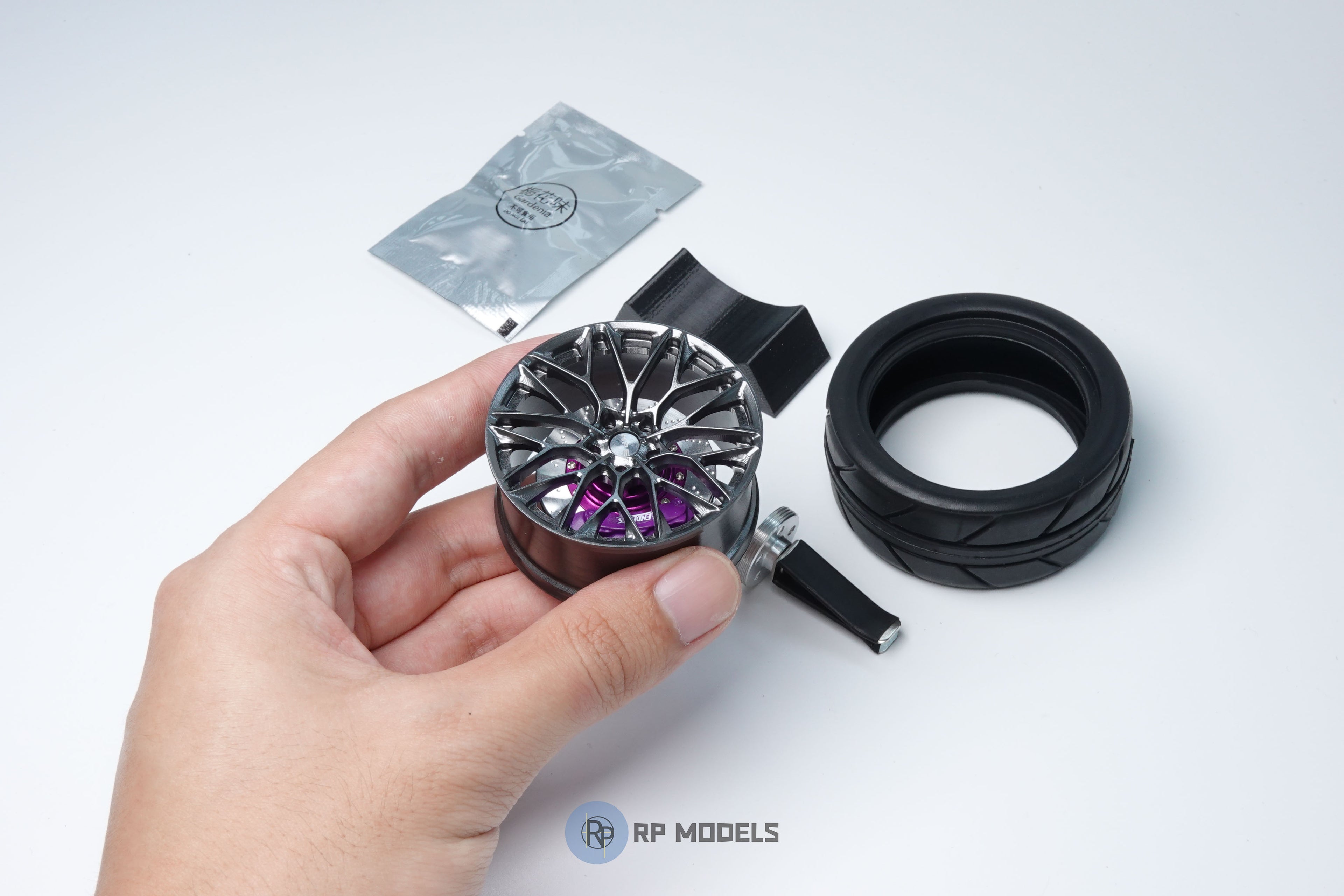 RP MODELS AC Vent Air Refresher Collectible Aluminum Wheel