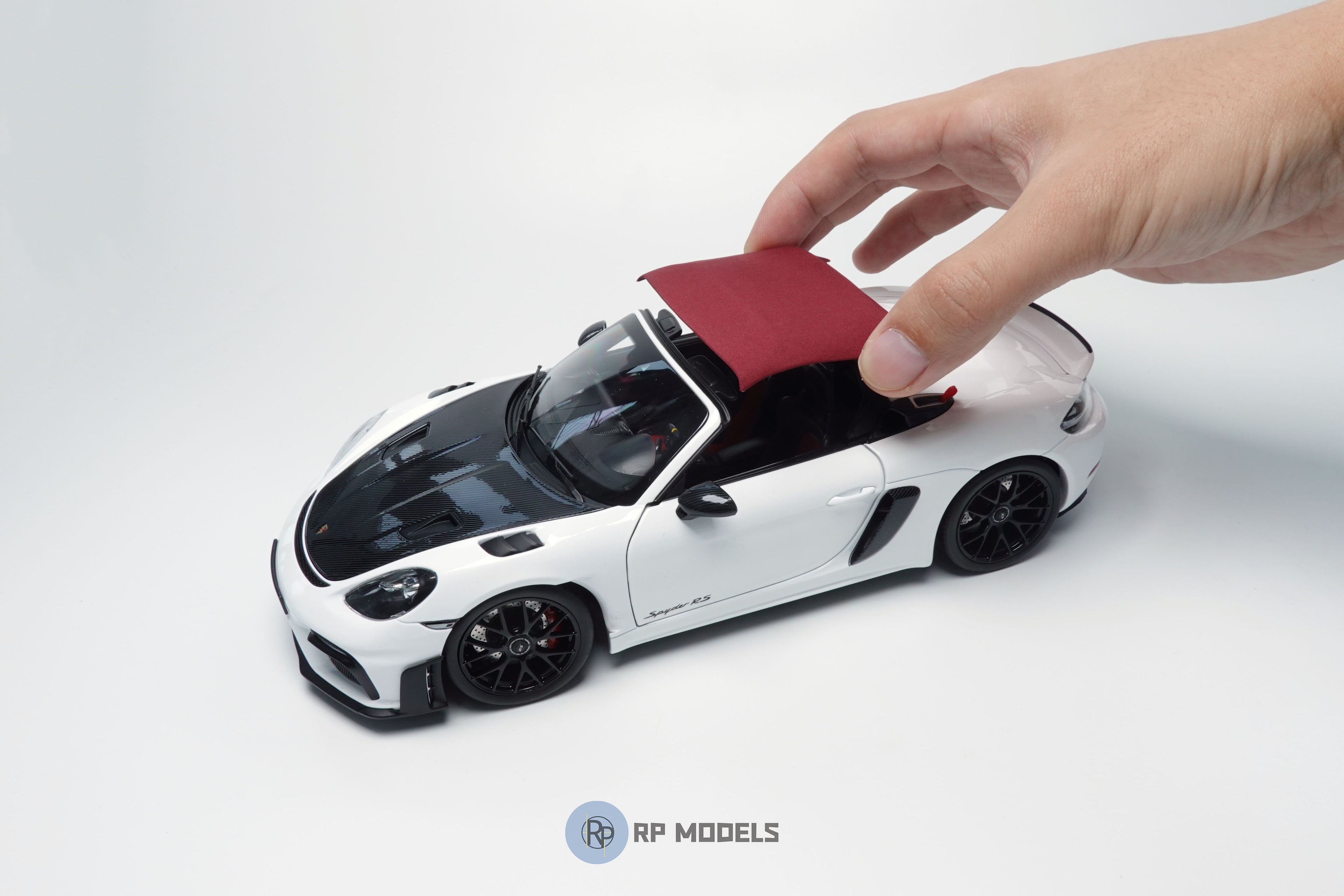 Norev Porsche Spyder RS Covertible Roof Top