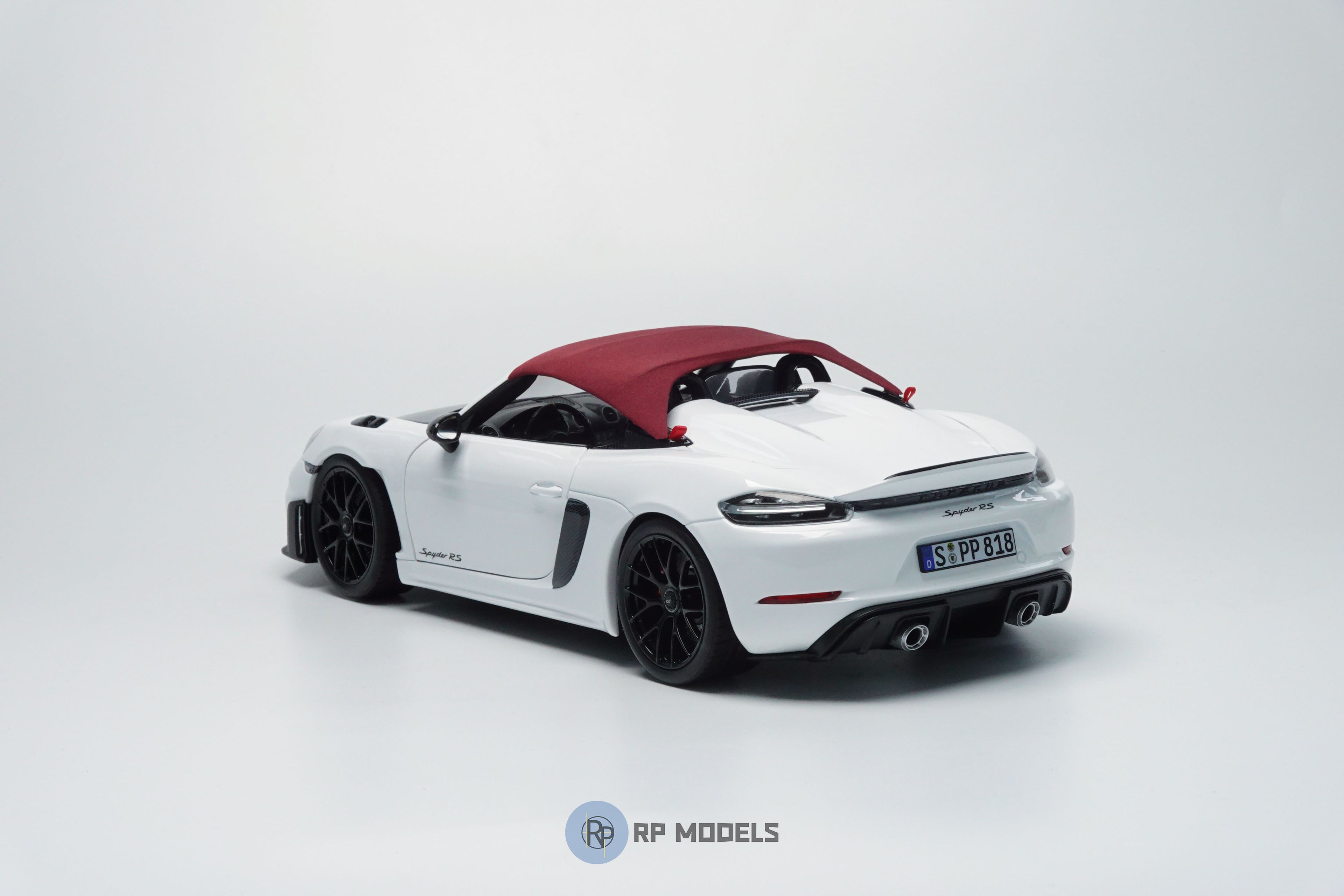 Norev Porsche Spyder RS Covertible Roof Top