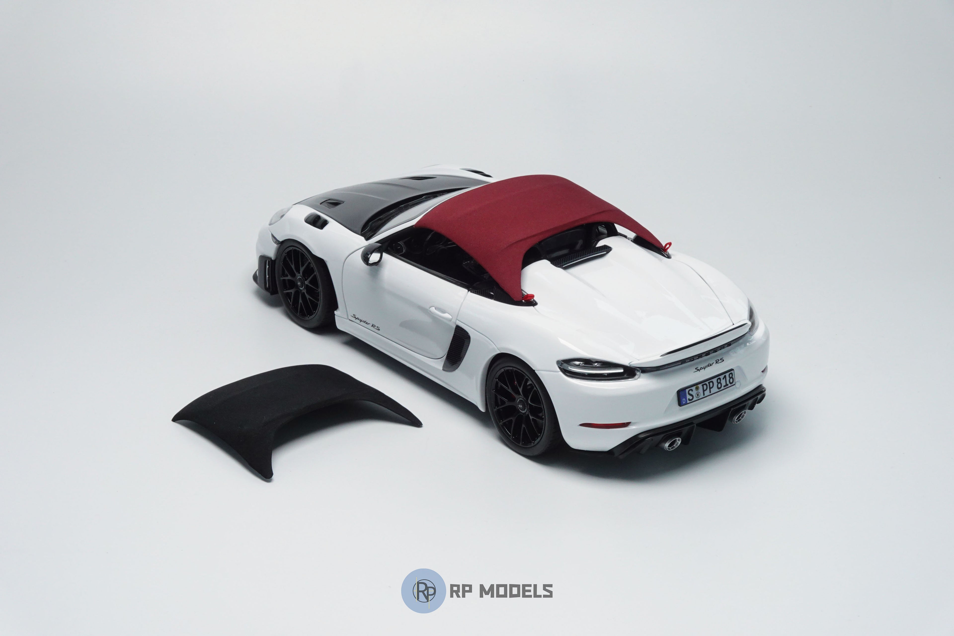 Norev Porsche Spyder RS Covertible Roof Top