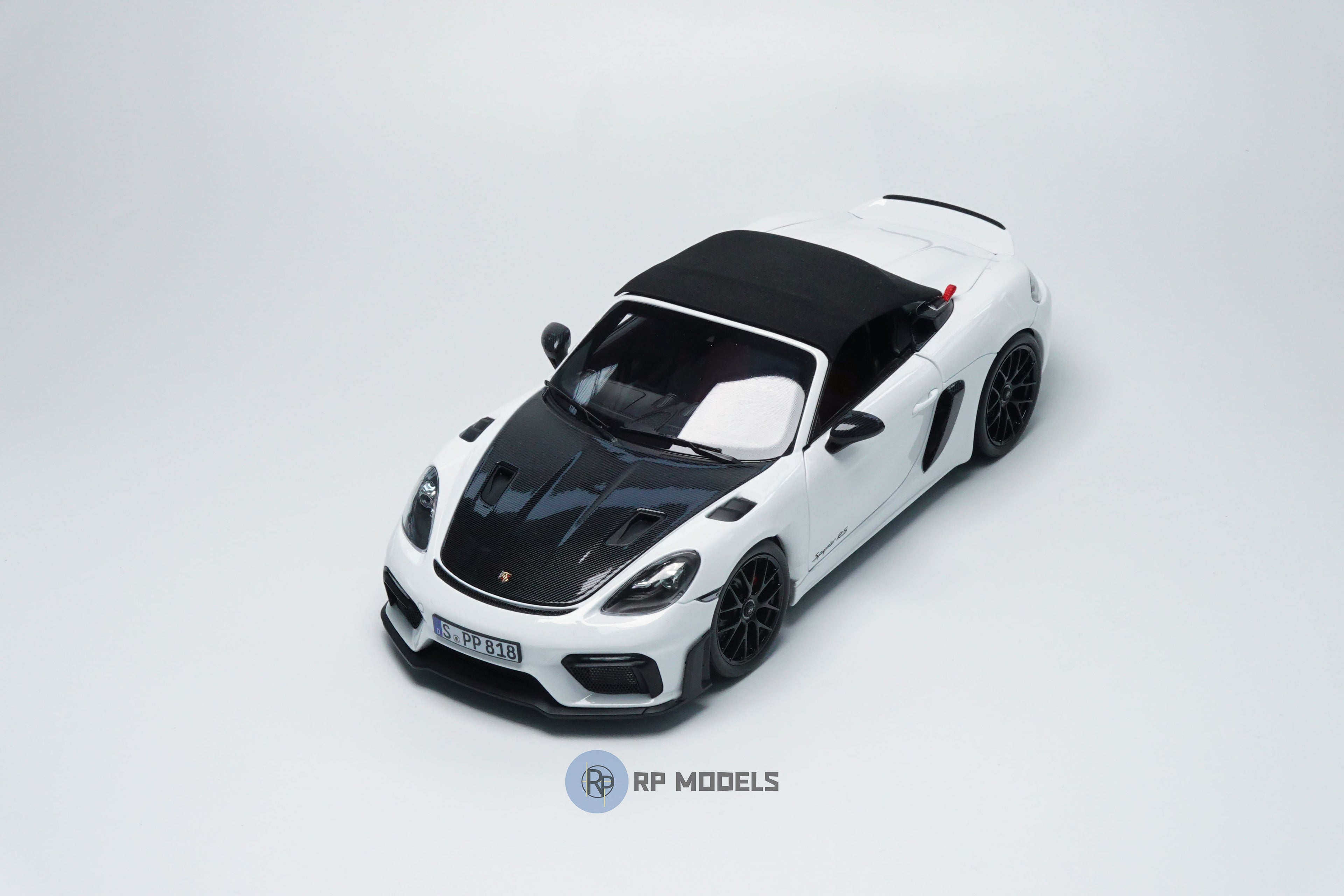 Norev Porsche Spyder RS Covertible Roof Top