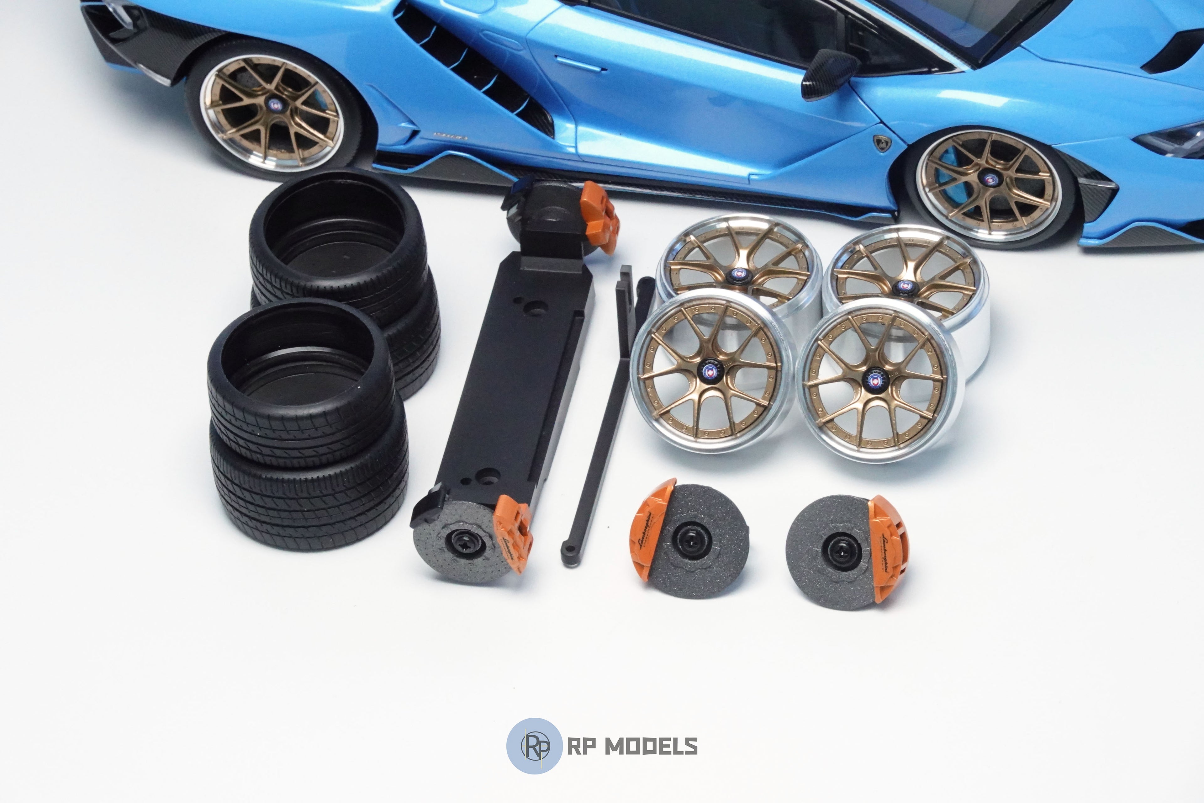 Aventador Wheels and Suspension Kit (Painted)