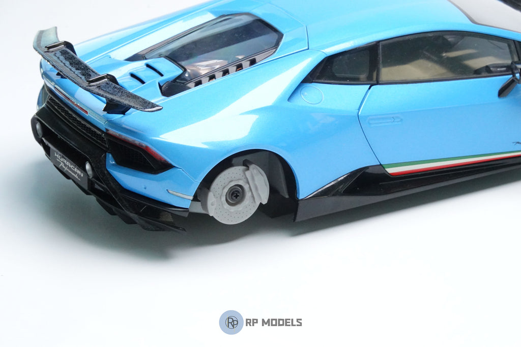 First Huracan Model Huracan Wheels and Suspension Kit (Unpainted) – RP MODELS