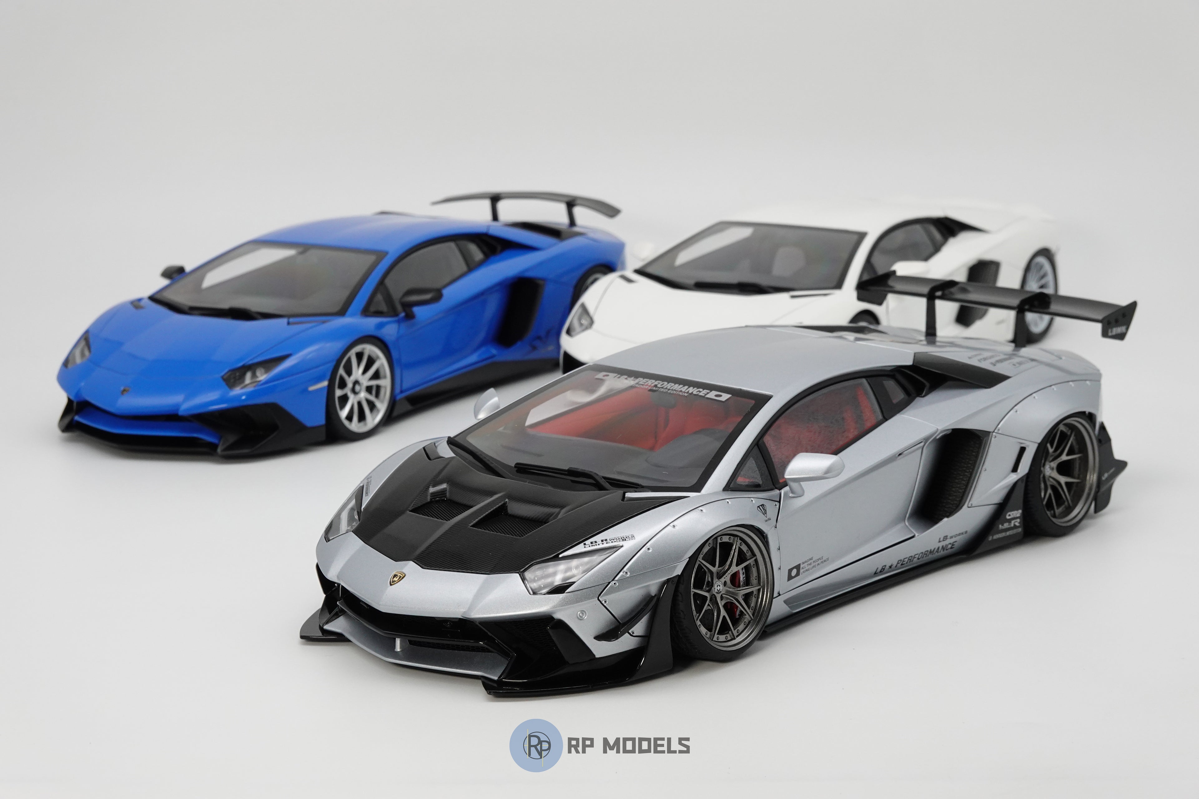 LBWK Aventador Wheels and Suspension Kit (Painted)