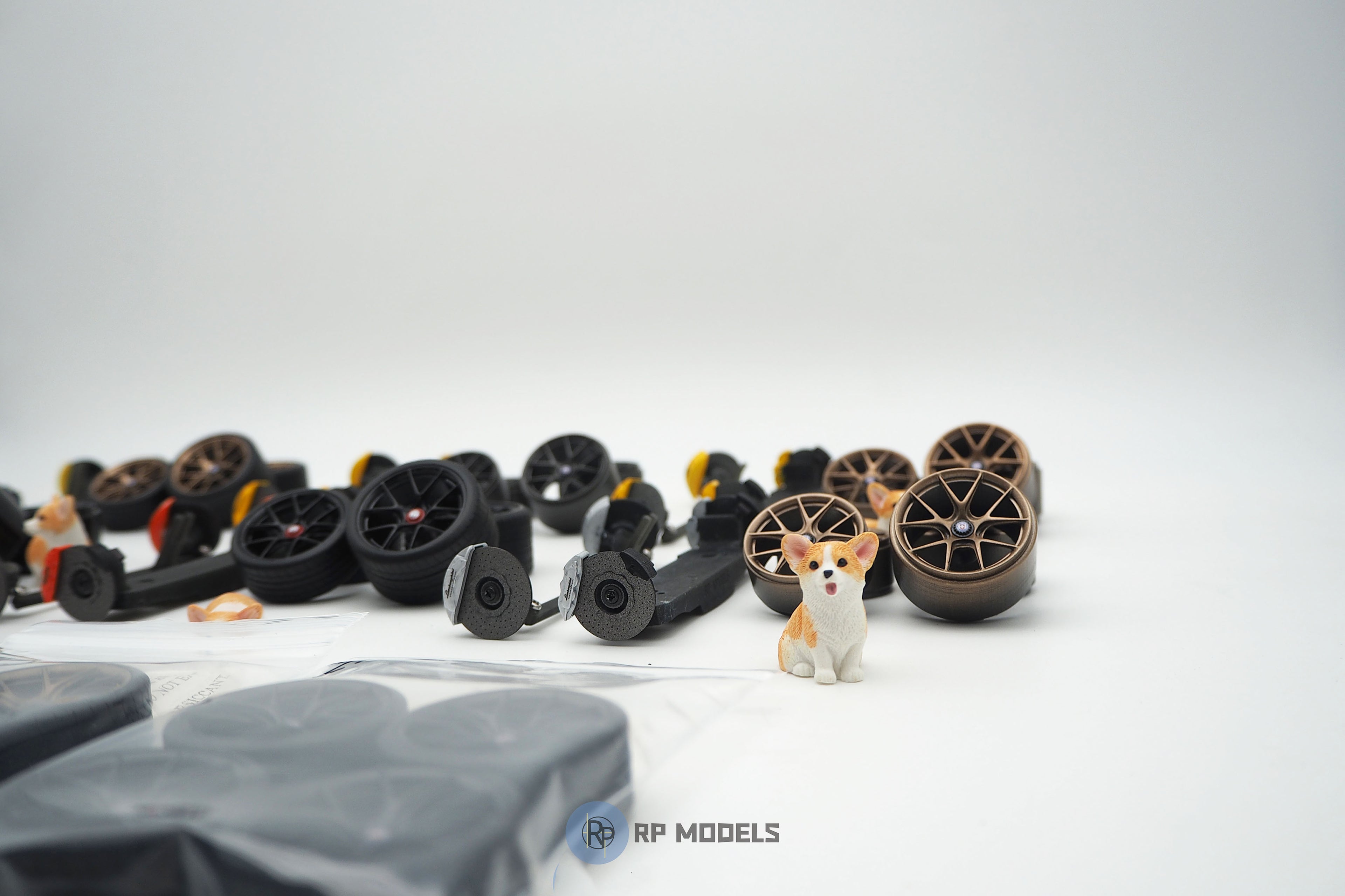 RP MODELS 1/18 Corgi Dog Model
