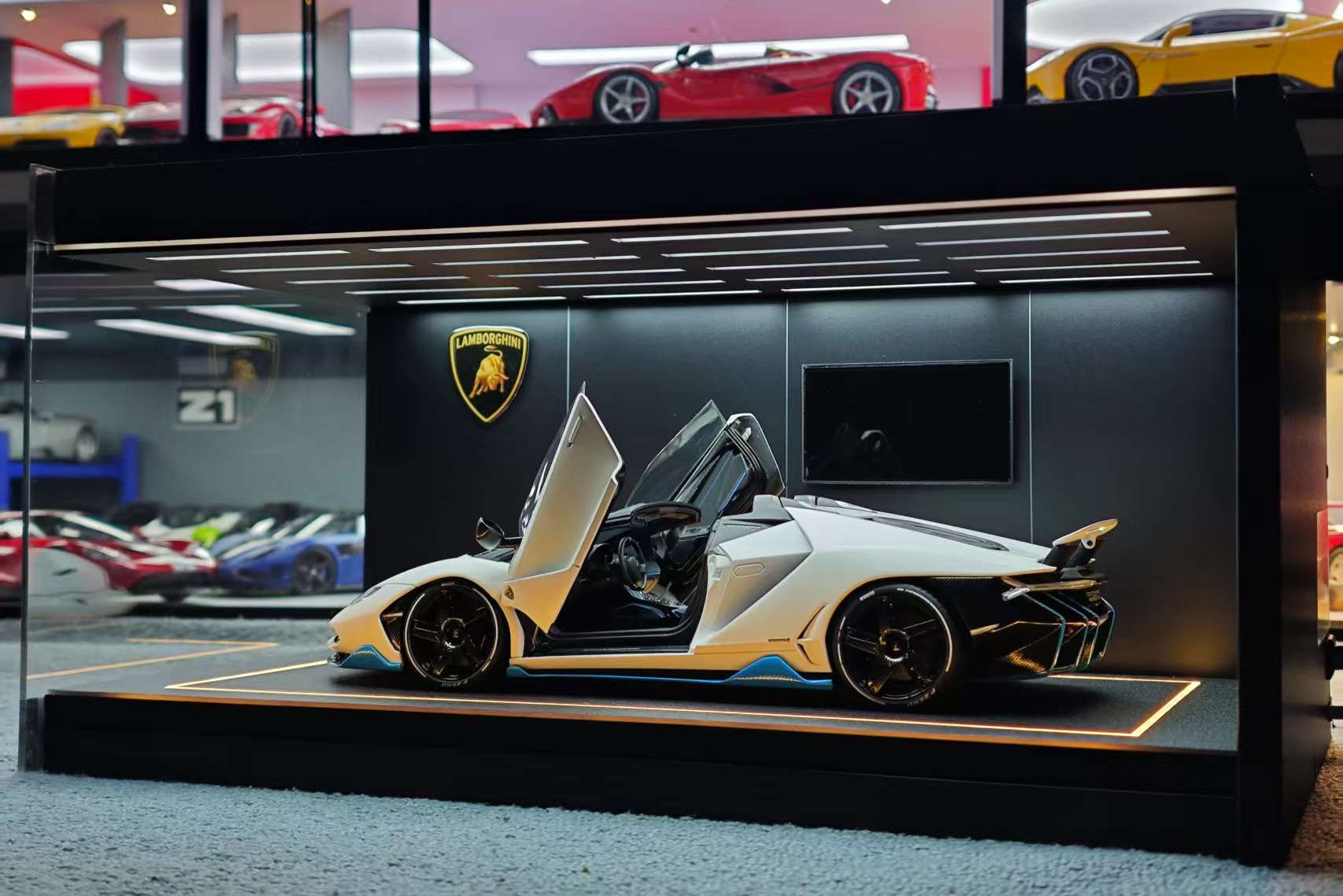 RP MODELS 1/18 Model Garage Scene AS-01